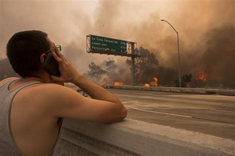 Devastating photos show the wrath of largest wildfire in Los Angeles ...