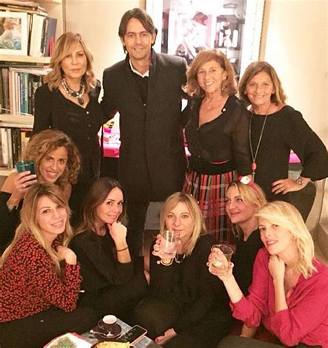 Alessia Marcuzzi festeggia il Natale con Pippo e Simone Inzaghi: foto ...