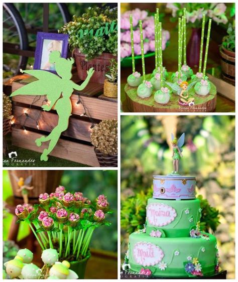 Fiesta de cumpleaños de Tinkerbell Fairy Garden a través de las ideas de la fiesta de Kara ...