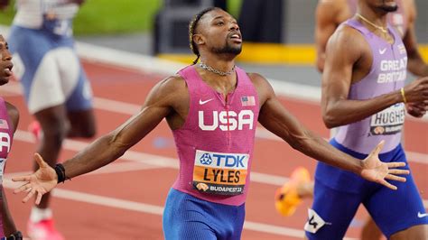 Noah Lyles wins third straight world championship at 200 meters | wusa9.com