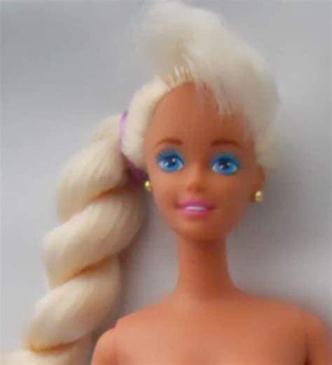 BARBIE RAPUNZEL 1994 NUDE Princess Doll Superstar Face, 1st Edition Child Series $14.99 - PicClick