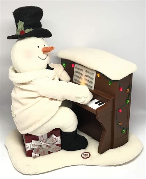 Hallmark Singing and Caroling Animated Piano Snowman 2005 Jingle Pals: Amazon.ca: Home & Kitchen