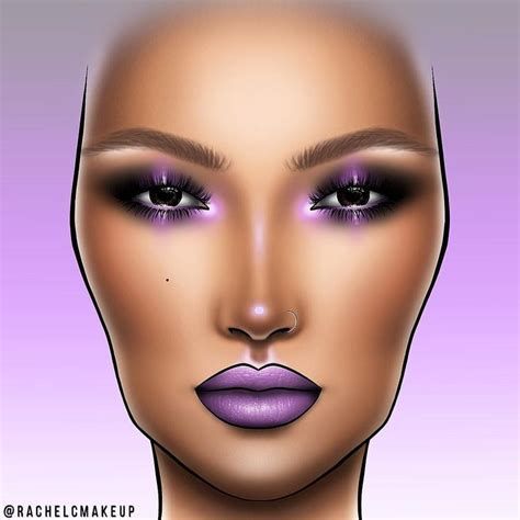 Fenty Beauty One Of The Boyz Mattemoiselle Makeup Face Chart | Makeup face charts, Makeup, Face ...