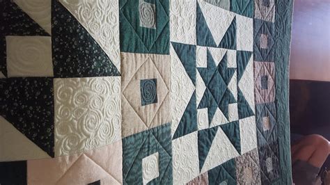 Green Quilt finally finished! - Quiltingboard Forums