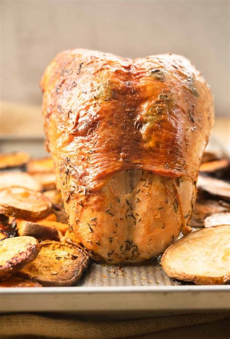 Dry Brined Roast Turkey Breast | Receta