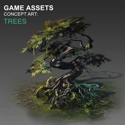 ArtStation - Trees_Concept Art