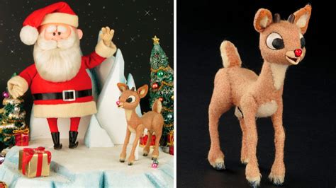 Reindeer, Santa Claus figures from beloved stop-motion ‘Rudolph the Red ...