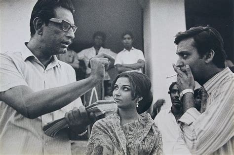 Portraits of Satyajit Ray | Satyajit ray, Soumitra chatterjee, Sharmila ...