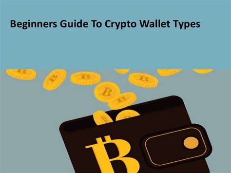 Beginners guide to crypto wallet types