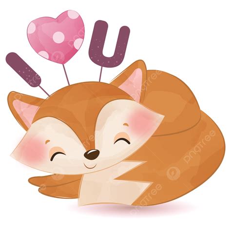 Cute Arctic Fox Clipart Vector, Cute Fox Illustration, Fox Clipart, Fox ...