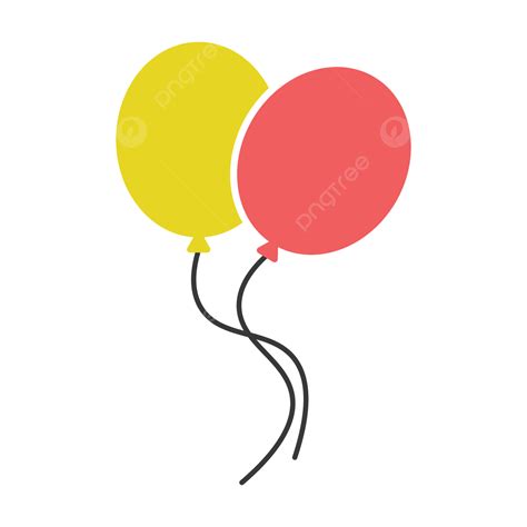Balloons Icon Vector Design, Balloons Icon, Balloons Image, Vector Design PNG and Vector with ...