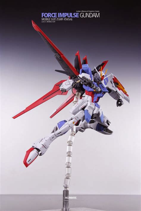 Custom Build: MG 1/100 ZGMF-X56S/α Force Impulse Gundam "Detailed" - Gundam Kits Collection News ...