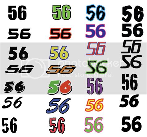 Gallery For > Nascar Number Fonts