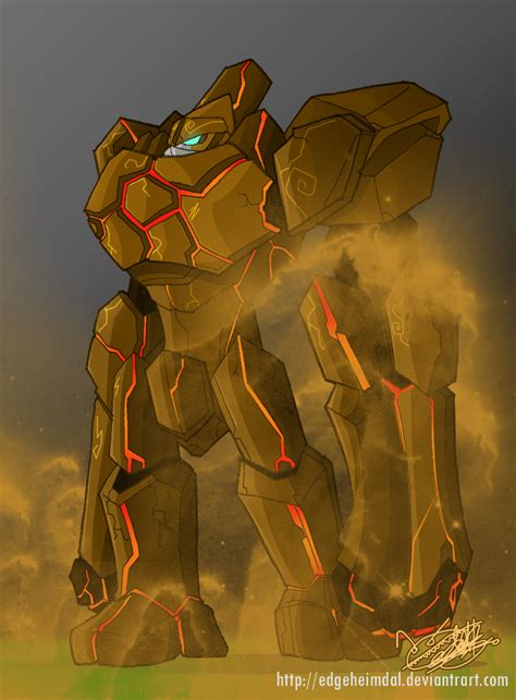 Boboiboy Gempa Golem by edgeheimdal on DeviantArt