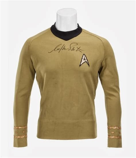 Wrath of Dhan Star Trek Prop Blog: JULIEN'S TO AUCTION ORIGINAL CAPTAIN KIRK UNIFORM – WITH A ...