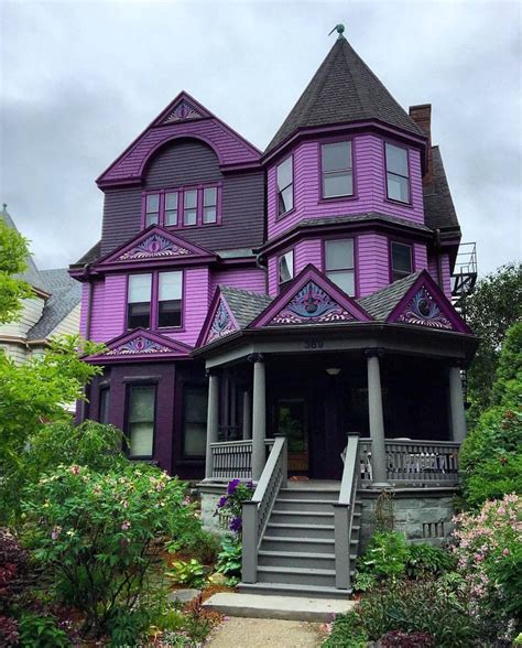 Buffalo, New York Photo vikingashley | Victorian homes, Gothic house, Purple home