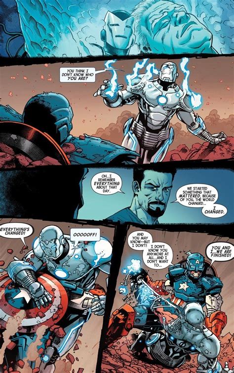 Secret Wars Captain America vs Ironman | Captain america comic, Marvel, Captain america