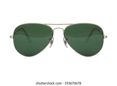 Aviator Sunglasses Gold Frame Isolated On Stock Photo 193670678 | Shutterstock