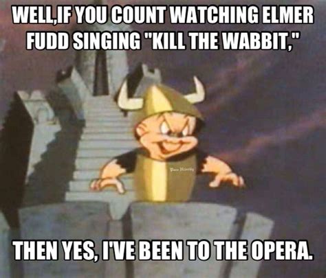 Bugs bunny opera | Funny pictures, Elmer fudd, Laugh