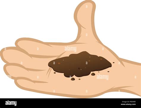 cartoon vector illustration of a soil sample cartoon vector ...