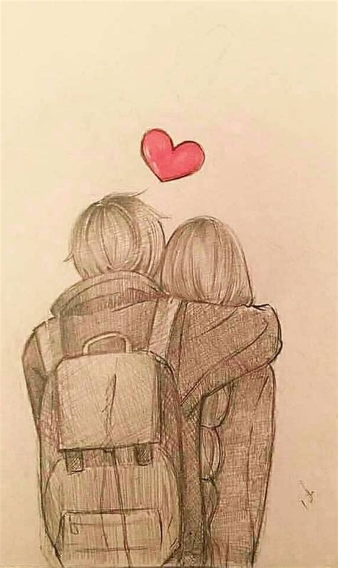 🔥 Download In Your Arms Cute Couple Drawings Anime by @johncook | Anime Couple Hug Wallpapers ...