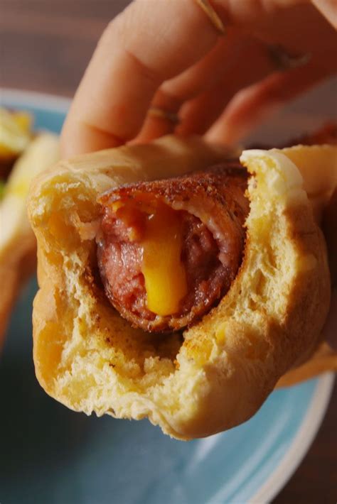 Best Cheese Stuffed Hot Dogs Recipe - How to Make Cheese Stuffed Hot Dogs