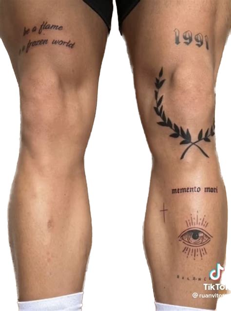 Simple Leg Tattoos, Small Thigh Tattoos, Simple Tattoos For Guys, Neck ...