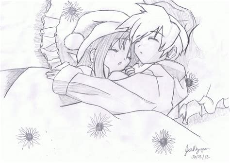 ~Drawn~ Sleeping Couple by OwnedSwiftStars14 on DeviantArt