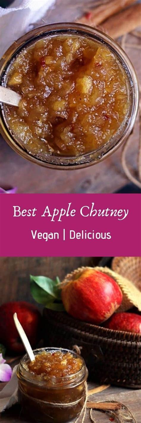 Apple Chutney Recipe (With Whole Spices) | Cook Click N Devour!!!