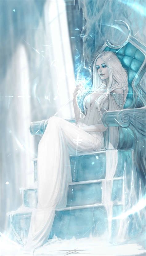 Ice queen, Ana Rone on ArtStation at https://www.artstation.com/artwork ...