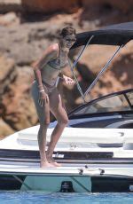 GARBINE MUGURUZA in Bikini at a Boat in Ibiza 06/08/2017 – HawtCelebs