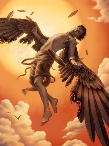 The Downfall of Icarus by allendouglasstudio on deviantART | Icarus greek mythology, Daedalus ...