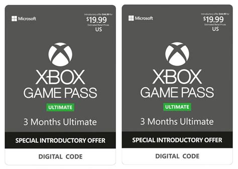 Xbox Game Pass Ultimate 3-Month Membership Only $14.99 (Regularly $45 ...