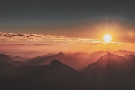 Mountain Sunrise Wallpaper