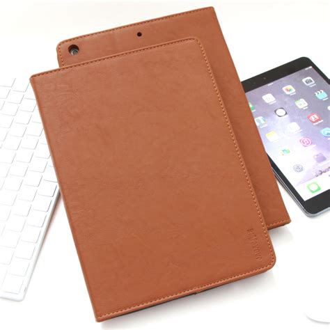 Genuine Leather Case for Samsung Galaxy Tab s3 Tablet Pouch Cover Case Brown | eBay