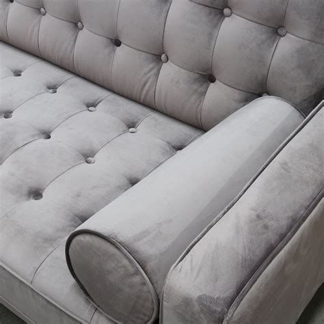 Grey Velvet Sofa — Got It Covered | Wedding | Events | Hire | Design