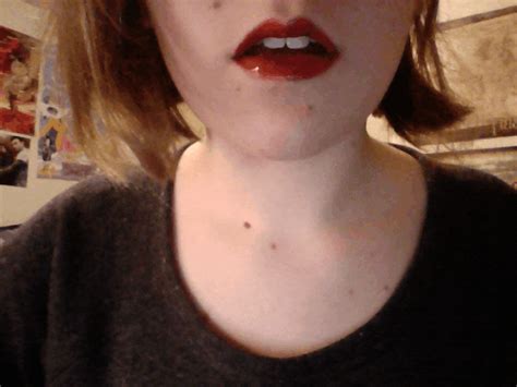 Red Lips Lip Biting GIF - Find & Share on GIPHY