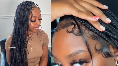 How To Do and Maintain Dramatic Edges With Braided Hairstyles ...