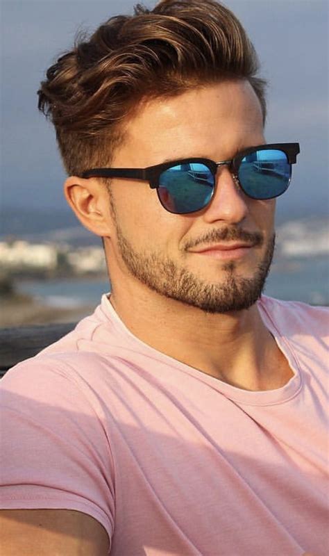 Blue sunglasses | Beard styles for men, Cool sunglasses, Blue sunglasses