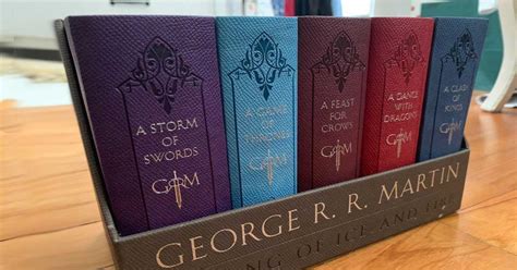 Game Of Thrones Book Set Leather - zbooksi