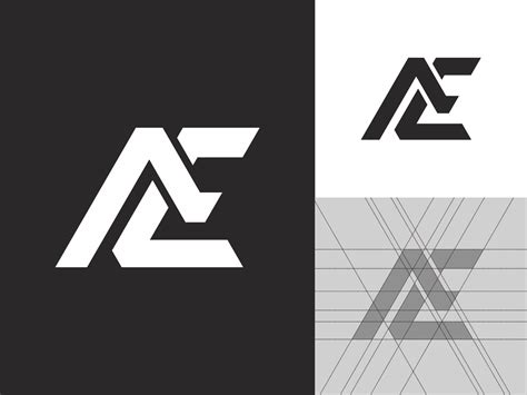 ae logo idea | Typographic logo design, Graphic design logo, Logo design creative