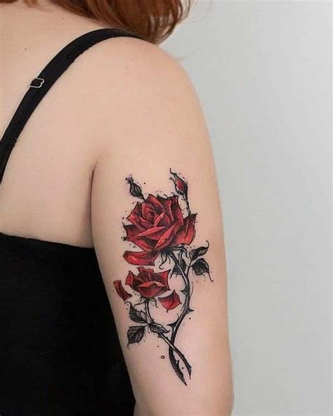 Top 81 Best Rose Vine Tattoo Ideas - [2021 Inspiration Guide]