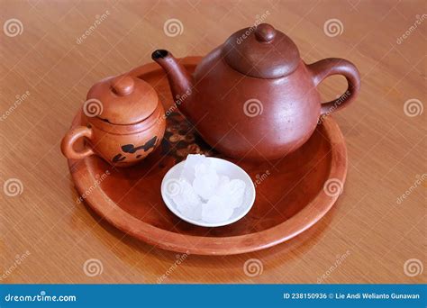 Indonesian Traditional Drink Named "teh Poci" Stock Photo - Image of ...