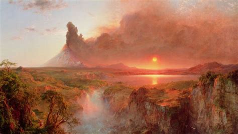 Frederic Edwin Church - Cotopaxi, 1862. Style: Luminism | Detroit ...