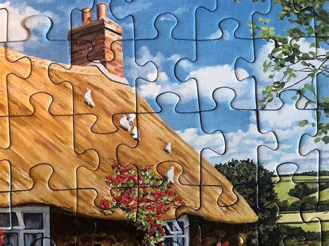 Chez Maximka: The Country Cottage 100-piece jigsaw puzzle from Ravensburger (review + giveaway E ...