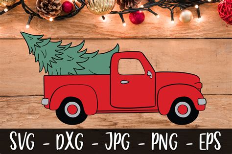 Free 189 Truck Tree Svg SVG PNG EPS DXF File