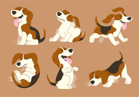 Cartoon Beagle Face - Download this premium vector about funny beagle ...