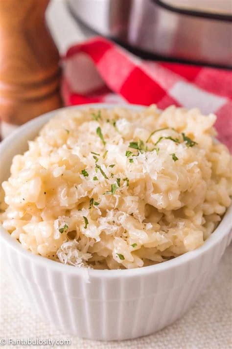 Instant Pot Parmesan Risotto - Fantabulosity