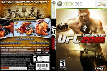 UFC Undisputed 2010 (X360) - The Cover Project