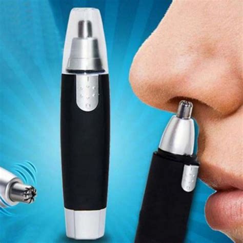 Ear and Nose Hair Trimmer for Men,Professional Nostril Nasal Hair Vacuum Cleaning System ...
